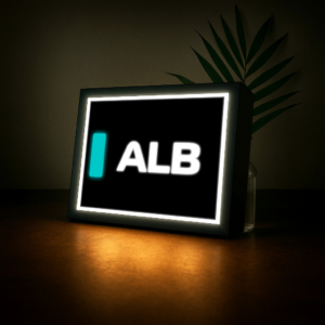 Alex Albon (Williams F1) Name Abbreviation with LED Lighting, Formula 1, F1 Racing Sports Car Racing Gifts by BoxBox24