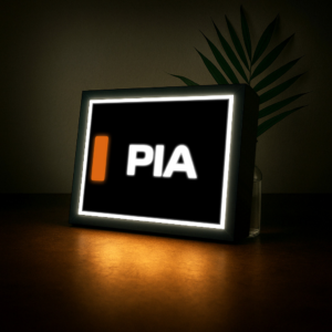 Oscar Piastri (Mclaren F1) Name Abbreviation F1 Light with LED Lighting, Formula 1, F1 Racing Sports Car Racing Gifts by BoxBox24
