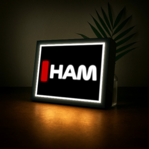 Lewis Hamilton (Ferrari F1) Name Abbreviation F1 Light with LED Lighting, Formula 1, F1 Racing Sports Car Racing Gifts by BoxBox24