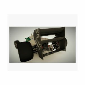 Benetton B186 - The Benetton B186 is a Formula One racing car, built and raced by the Benetton team for the 1986 Formula One World Championship. It was the first car to be constructed and raced by Benetton, which had bought the Toleman team at the end of 1985 after several years of sponsoring it and other teams, including Alfa Romeo and Tyrrell. The B186 was a competitive car: in the hands of drivers Gerhard Berger and Teo Fabi, it set two pole positions, three fastest laps, and was victorious at the 1986 Mexican Grand Prix. from the Vintage F1 Teams store collection.