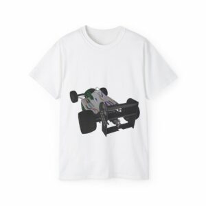 Plain White Tee Benetton B186 F1 Car from the F1 Jackets store collection.