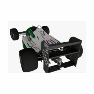 Benetton B186 3D Render F1 Artwork  by Racing Illustrations