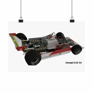 Ferrari 312 T4 3D Render F1 Artwork from the F1 Jackets store collection.