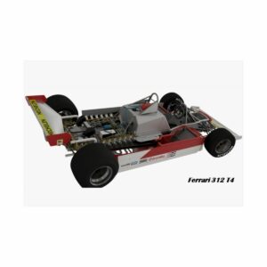 Ferrari 312 T4 3D Render F1 Artwork from the F1 Jackets store collection.