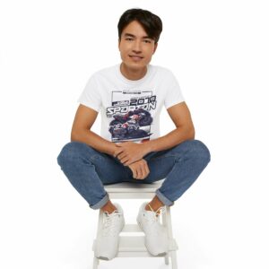 Jorge Lorenzo 2010 World Champion T-Shirt | MotoGP Legend Racing Shirt | Yamaha Fiat MotoGP Graphic Tee from the Cal Crutchlow store collection.