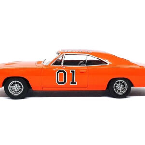 1969 Dodge Charger #01 "General Lee" Orange 1/43 Diecast Model Car by Norev from the Sports Car Racing Model Cars store collection.