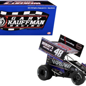 Winged Sprint Car #48 Danny Dietrich "Weikert's Livestock - Speedway Cars" Gary Kauffman Racing (2025) 1/18 Diecast Model Car by ACME from the Sports Car Racing Collectibles store collection.