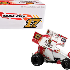 Winged Sprint Car #17B Bill Balog "Anderson's Pure Maple Syrup" (2025) 1/18 Diecast Model Car by ACME from the Sports Car Racing Collectibles store collection.