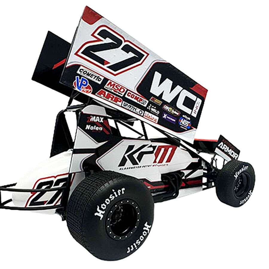 Winged Sprint Car #27 Emerson Axsom "WCI" Klaasmeyer Petry Motorsports (2025) 1/18 Diecast Model Car by ACME Automotive