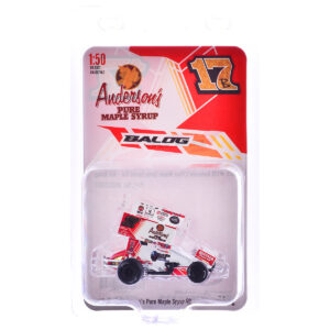 Winged Sprint Car #17B Bill Balog "Anderson's Pure Maple Syrup" (2025) 1/50 Diecast Model Car by ACME from the Sports Car Racing Model Cars store collection.