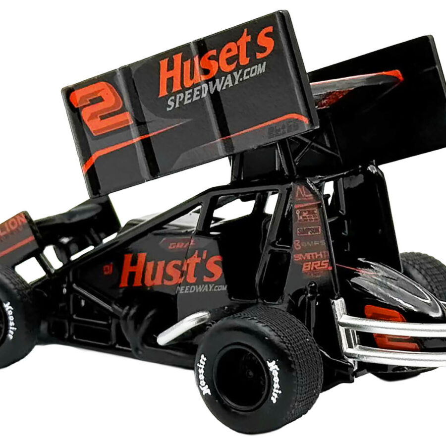 Winged Sprint Car #2 David Gravel "Huset's Speedway" (2025) 1/50 Diecast Model Car by ACME Automotive