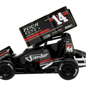 Winged Sprint Car #14 Spencer Bayston "Four CCCC's Construction - Sander" Jason Meyers Racing (2025) 1/50 Diecast Model Car by ACME  by Diecast Mania