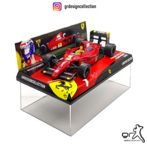 Alain Prost - Ferrari 641 F1 - F1 GP 1990 / 1:43 from the British GP - Silverstone Track Art store collection.