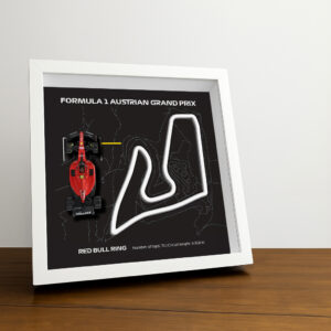 F1 Framed - Austrian GP - Red Bull Ring | Various Cars | F1 Wall Art | Circuit Frame | F1 Gift | Framed F1 Art | Formula One - 01 - Red Bull F1 RB19 11 Perez  by BoxBox24