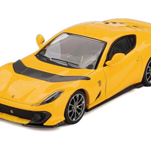 Ferrari 812 Competizone Giallo Modena Yellow 1/64 Diecast Model Car by BBR  by Diecast Mania