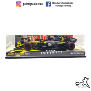 Daniel Ricciardo - Renault R.S. 20 - F1 GP 2020 / 1:43 F1 Model Cars by grdesigncollection