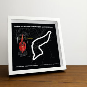 F1 Framed - Gran Premio Del Made In Italy - Autodromo Enzo E Dino Ferrari | Various Cars | F1 Wall Art | F1 Gift | Formula One - 01 - Red Bull F1 RB19 11 Perez by BoxBox24