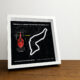 F1 Framed - Gran Premio Del Made In Italy - Autodromo Enzo E Dino Ferrari | Various Cars | F1 Wall Art | F1 Gift | Formula One - 01 - Red Bull F1 RB19 11 Perez