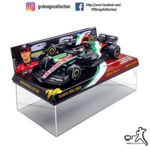 Guanyu Zhou - Alfa Romeo Stake C43 - F1 Italian GP 2023 / 1:43 from the F1 Model Cars store collection.