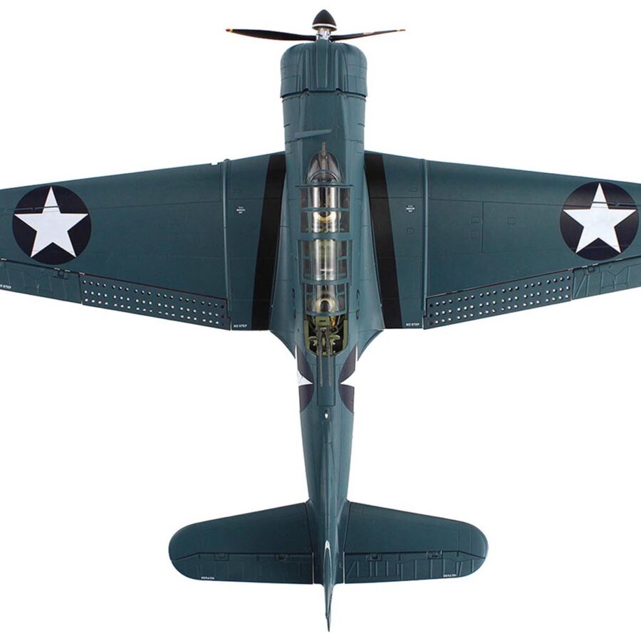 Douglas SBD-3 Dauntless Aircraft "Dusty Kleiss S-7 Scouting Six USS Enterprise" (1942) United States Navy "Premium Collection" 1/32 Diecast Model by Hobby Master Automotive