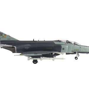 McDonnell Douglas F-4G Phantom II Fighter-Bomber Aircraft "Wild Weasels 69-7253 561st TFS 35th TFW George AFB" (1991) United States Air Force "Air Power Series" 1/72 Diecast Model by Hobby Master from the Formula 1 Memorabilia store collection.