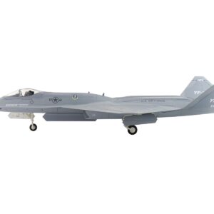 Northrop YF-23 Black Widow II Stealth Fighter Aircraft "#87-0801 PAV-2" (1990) United States Air Force "Air Power Series" 1/72 Diecast Model by Hobby Master  by Diecast Mania