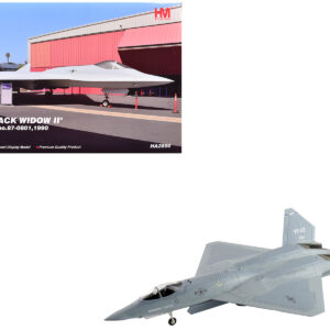 Northrop YF-23 Black Widow II Stealth Fighter Aircraft "#87-0801 PAV-2" (1990) United States Air Force "Air Power Series" 1/72 Diecast Model by Hobby Master  by Diecast Mania