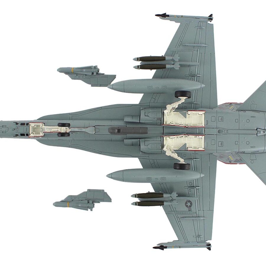 McDonnell Douglas F/A-18C Hornet Aircraft "VMFA-232 Red Devils" (2014) United States Marine Corps "Air Power Series" 1/72 Diecast Model by Hobby Master Automotive