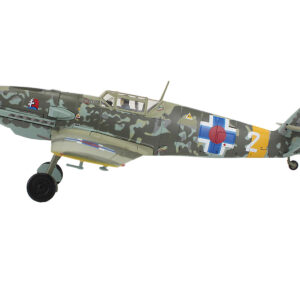 Messerschmitt Bf 109E-3 Fighter Aircraft "White 2 Jan Reznak 13.(slow)/JG 52 Kraznodar USSR" (1943) German Luftwaffe "Air Power Series" 1/48 Diecast Model by Hobby Master by Diecast Mania