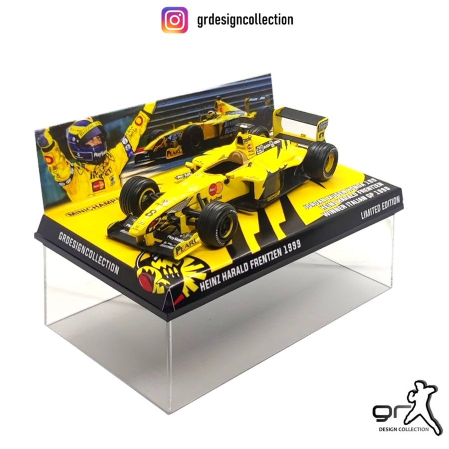 H. H. Frentzen - Jordan 199 - F1 Winner Italian GP 1999 / 1:43 from the British GP - Silverstone Track Art store collection.