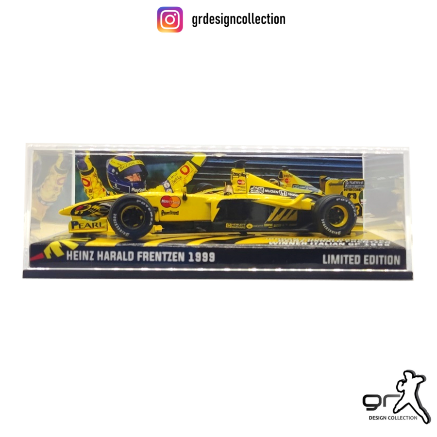 H. H. Frentzen - Jordan 199 - F1 Winner Italian GP 1999 / 1:43 from the British GP - Silverstone Track Art store collection.