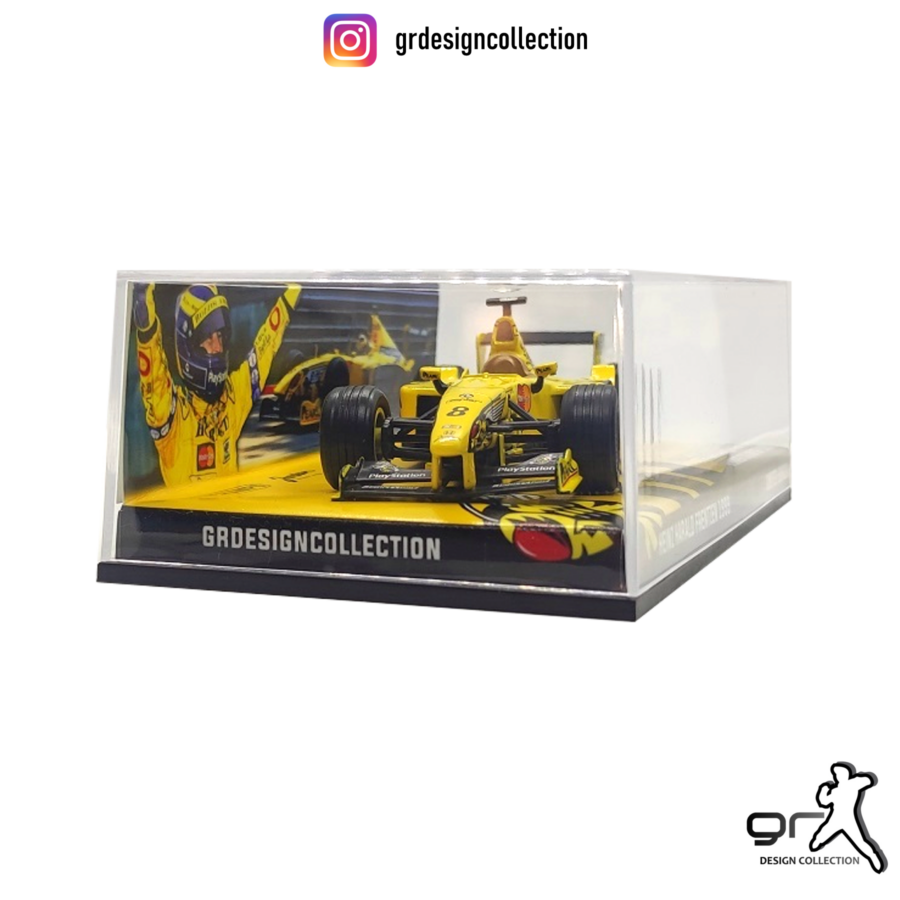 H. H. Frentzen - Jordan 199 - F1 Winner Italian GP 1999 / 1:43 Belgium GP - Spa-Francorchamps Track Art