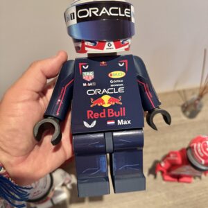 F1 Figura Minifigure XXL max verstappen 2025 Redbull team GP size XXL F1 Drivers by RacingModelCar