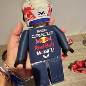 F1 Figura Minifigure XXL max verstappen 2025 Redbull team GP size XXL F1 Drivers by RacingModelCar