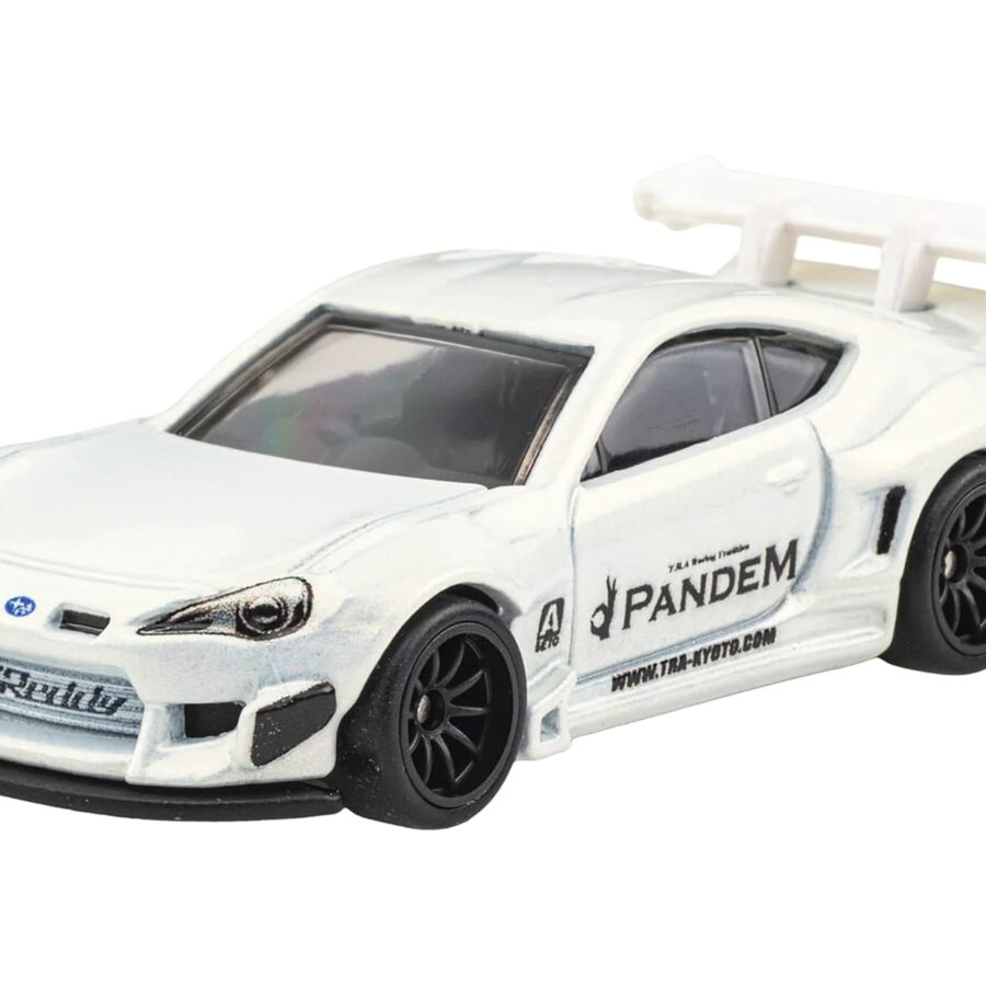 Subaru BRZ Pandem RHD (Right Hand Drive) White Metallic "Circuit Legends" Series Diecast Model Car by Hot Wheels from the Sports Car Racing Collectibles store collection.