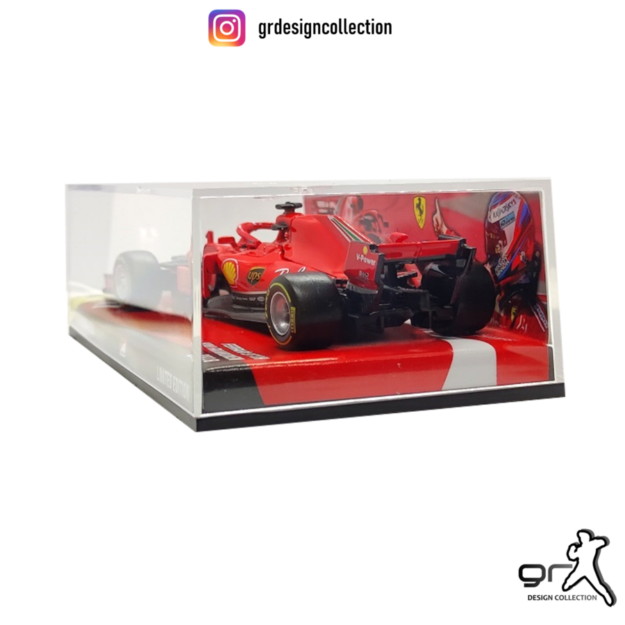 Kimi Raikkonen - Ferrari SF71-H - F1 GP 2018 / 1:43 Belgium GP - Spa-Francorchamps Track Art