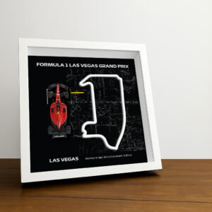 F1 Framed - Las Vegas GP - Las Vegas | Various Cars | F1 Wall Art | Circuit Frame | F1 Gift | Framed F1 Art | Formula One - 01 - Red Bull F1 RB19 11 Perez from the Formula 1 Memorabilia store collection.