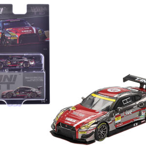Nissan GT-R NISMO GT3 #11 Ryuichiro Tomita - Keishi Ishikawa - Yusuke Shiotsu "GAINER TANAX" "Super GT Series" (2023) Limited Edition 1/64 Diecast Model Car by Mini GT from the Sports Car Racing Collectibles store collection.