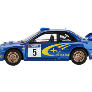 Subaru Impreza WRC99 #5 Richard Burns - Robert Reid Winner "Rally Australia" (1999) Limited Edition 1/64 Diecast Model Car by Mini GT from the Sports Car Racing Collectibles store collection.