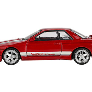 Nissan Skyline GT-R (R32) RHD (Right Hand Drive) "Veilside Combat C-I" Gem Red Metallic Limited Edition 1/64 Diecast Model Car by Mini GT from the Sports Car Racing Collectibles store collection.