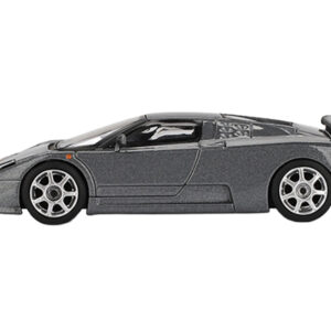 Bugatti EB110 Super Sport Grigio Scuro Dark Gray Metallic Limited Edition 1/64 Diecast Model Car by Mini GT from the Sports Car Racing Collectibles store collection.