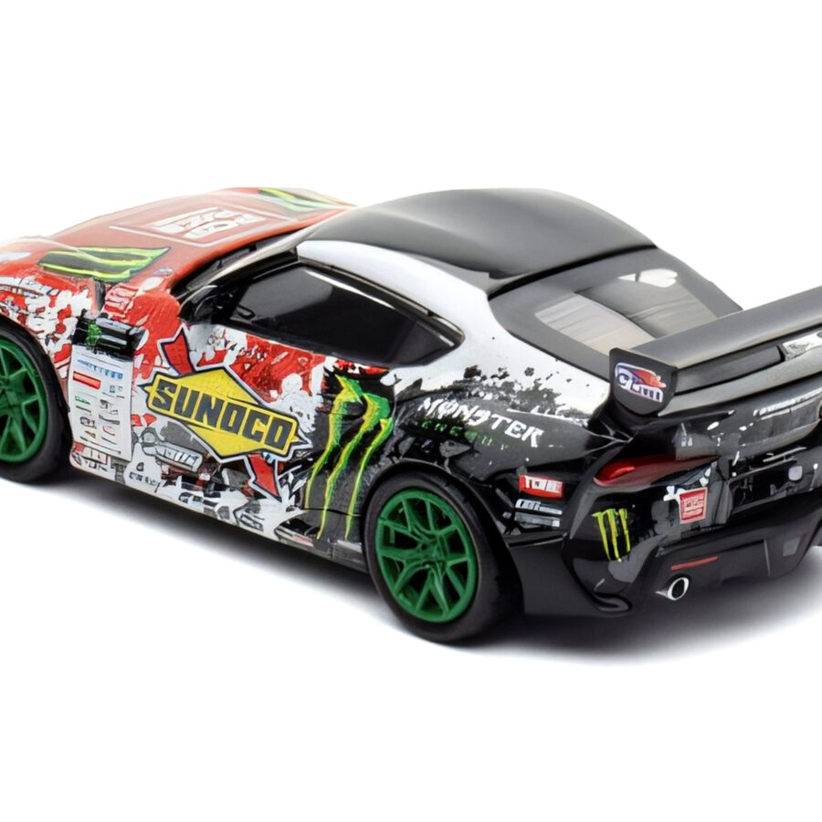 Toyota Pandem GR Supra RHD (Right Hand Drive) Daigo Saito "D1 Grand Prix" (2024) 1/64 Diecast Model Car by Pop Race Automotive