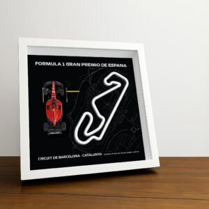F1 Framed - Grand Premio De Espana - Circuit De Barcelona - Catalunya | Various Cars | F1 Wall Art | Circuit Frame | F1 Gift | Formula One - 01 - Red Bull F1 RB19 11 Perez from the Formula 1 Memorabilia store collection.