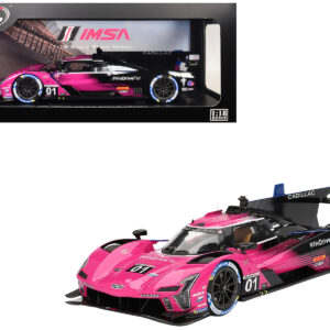 Cadillac V-Series.R #01 Sebastien Bourdais - Scott Dixon - Renger van der Zande "Cadillac Racing" Winner IMSA "Petit Le Mans" (2024) 1/18 Model Car by Top Speed from the Sports Car Racing Gifts store collection.