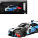BMW M4 GT3 EVO Presentation #1 White with Carbon Blue and Red Graphics 1/18 Model Car by Top Speed BMW M4 GT3 EVO Presentation #1 White with Carbon Blue and Red Graphics 1/18 Model Car by Top Speed