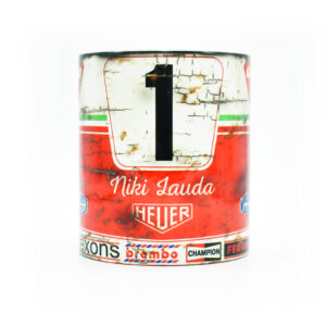 Niki Lauda 312T Mug - Formula Racing Legend - Motorsport Coffee Cup Gift Idea - Iconic Retro Design from the F1 Mugs store collection.