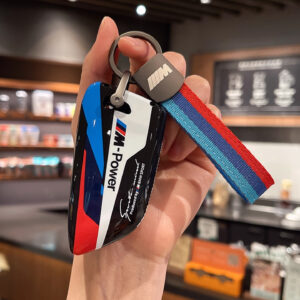 BMW Key Case with M-Strap – Motorsport Inspired Protective Shell (Black) by ADDICT