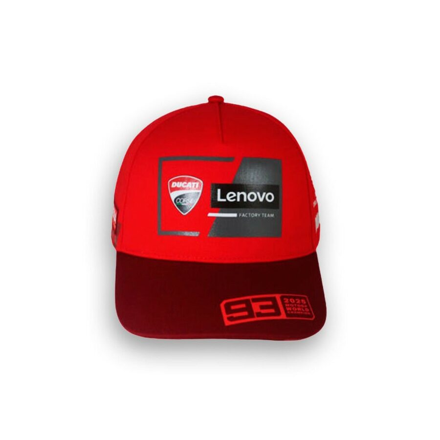 Marc Márquez 93 Ducati MotoGP Cap from the Ducati MotoGP Team store collection.
