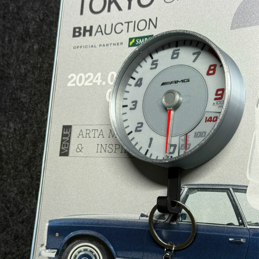 Mercedes-Benz SLS AMG Tachometer Keychain – AMG Spirit Edition Automotive