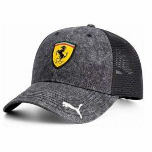 Gorra Ferrari F1 Trucker Gris Sports Car Racing Clothing by masterlap